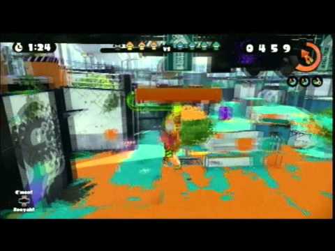 Splatoon Turf Wars: Urchin Underpass, Krak-On Splat Roller 1 (No Commentary)