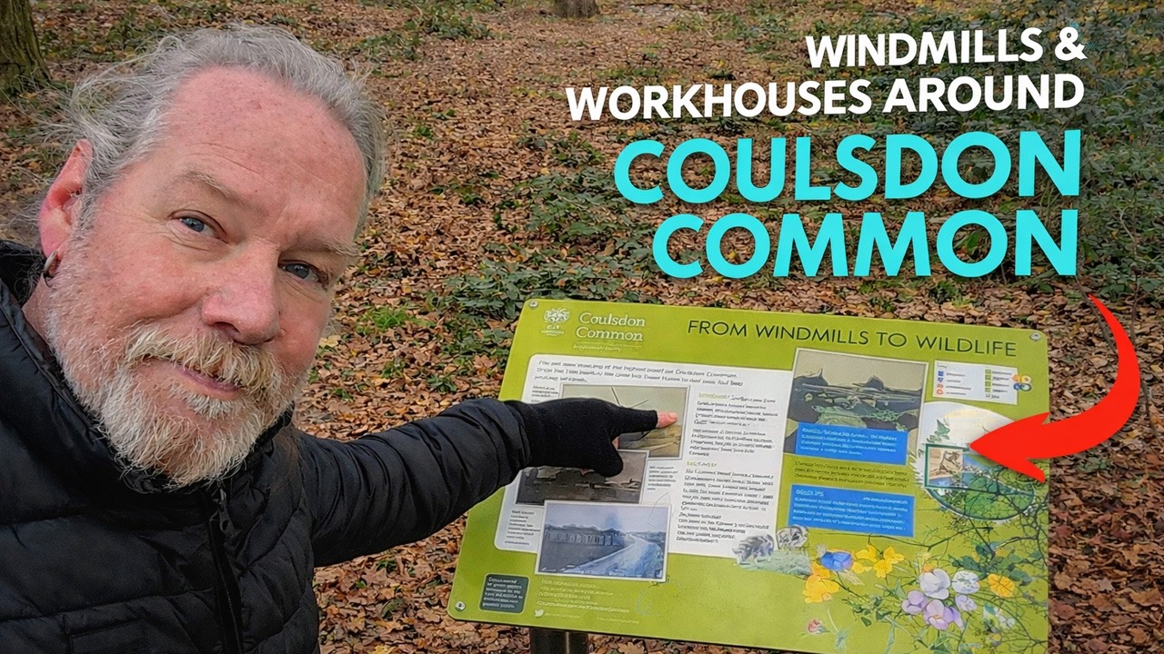 Ветряные мельницы и дома для работы вокруг Коулсдон Коммон
