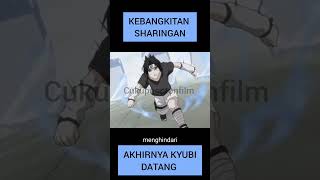 NARUTO SASUKE KYUBI SHARINGAN #alurceritafilmlengkap #shorts #naruto #anime #film #cukupnontonfilm