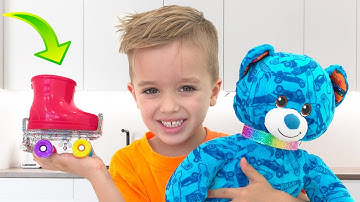 Vlad and Nikita build their own Toys