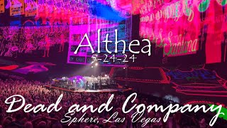 Dead and Company 52424 'Althea' Las Vegas  John Mayer Blistering Solo Envelopes Sphere