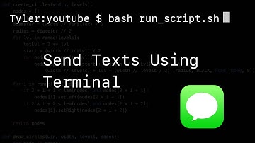 Scripting: Send Text Using Terminal