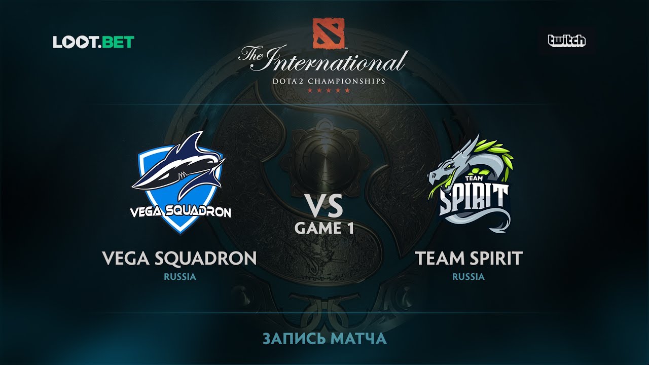 Vega Squadron vs Team Spirit, Game 1, The International 2017 CIS Qualifier