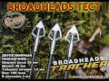 Broadheads тест наконечника Tracker