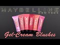 Maybelline CHEEK HEAT Gel-Cream Blushes: Swatches, Application, Review