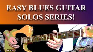 EASY BLUES GUITAR SOLOS SERIES - 24/7 GUITAR WITH HOWARD HART #bluesguitarlessons #bluescommunity