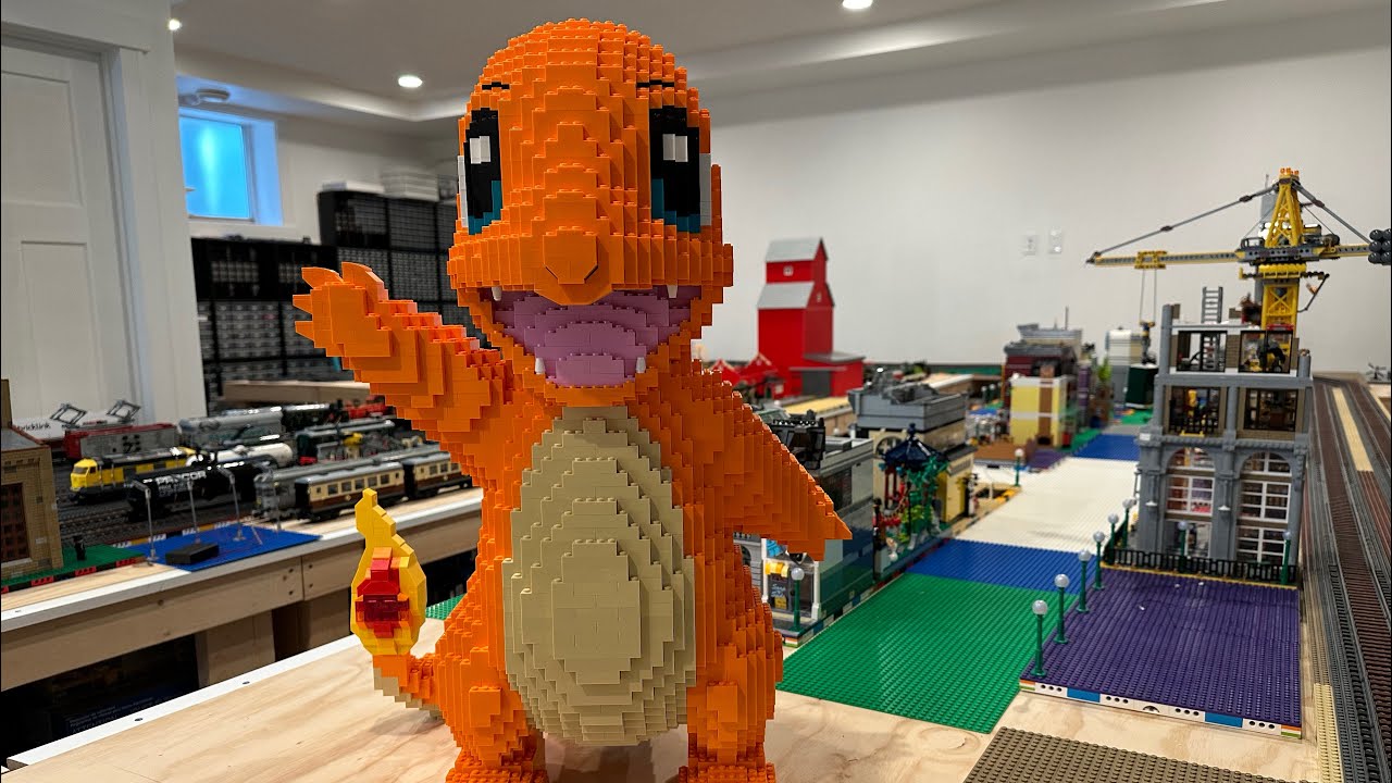 LEGO Charmander - Bricker Builds - YouTube