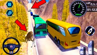 Bus Racing 3D - Hill Station Bus Sim 2019  #androidgames #busgames #kidsgames #suv #car #videogames screenshot 4