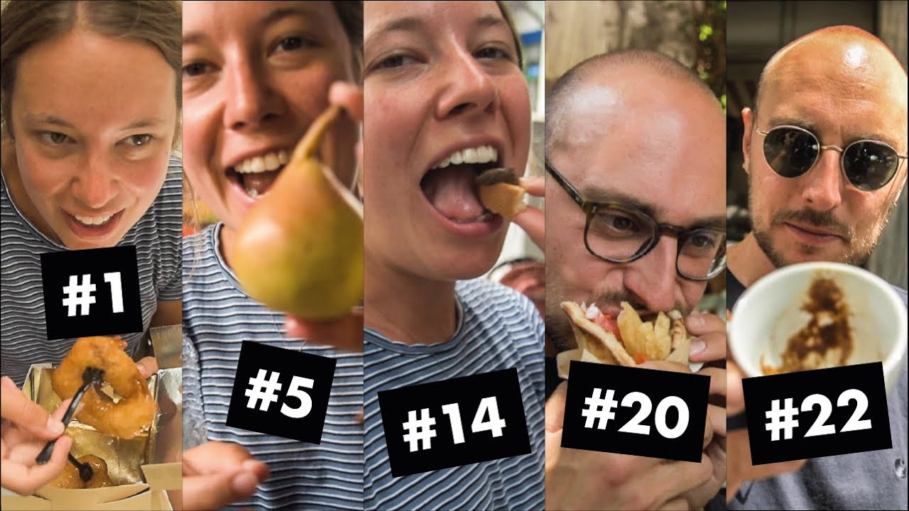 ATHENS BEST FOOD TOUR: All 24 dishes (Greece Part 1/3)