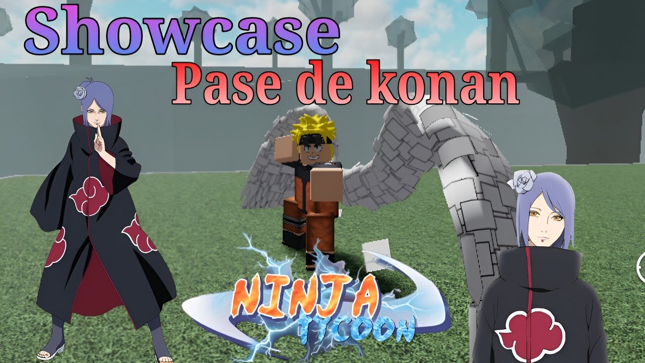Showcase Pase De Konan NINJA TYCOON ROBLOX YouTube 