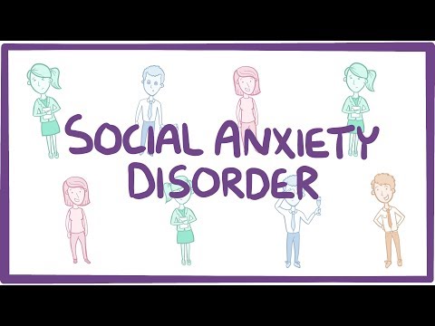 Social Anxiety Disorder - causes, symptoms, diagnosis, treatment, pathology