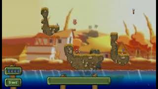 PSP Worms Open Warfare 2 Puzzle 3 @chonkal