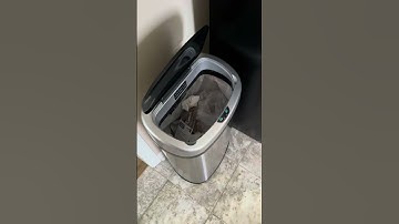 iTouchless 13 Gallon SensorCan Kitchen Trash Can with Odor Filter, Sta