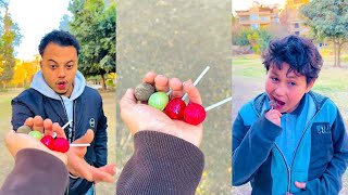 فرحة الاطفال بالحلويات لا تقدر بثمن 🍭♥️