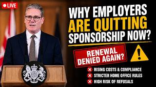 Some UK Employers are not renewing visas for skilled worker visa holders | UK Immigration rules!