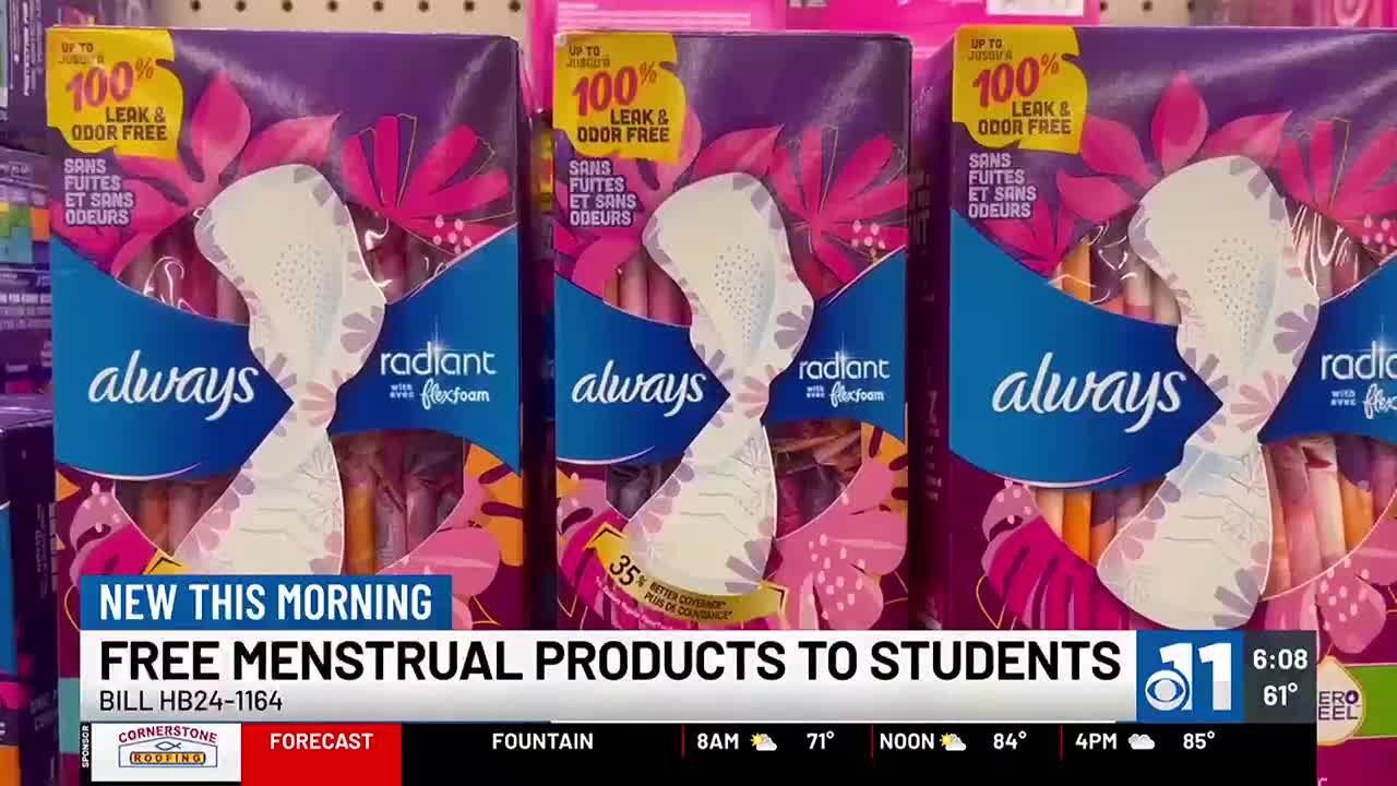 WATCH Colorado Schools Required To Provide Students Free Menstrual watch-colorado-schools-required-to-provide-students-free-menstrual