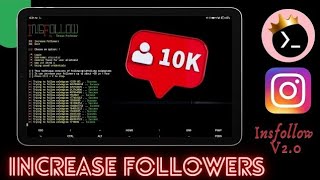 Termux Script for Increase 10k Instagram Followers | Latest Method | No Root | No Error | screenshot 1