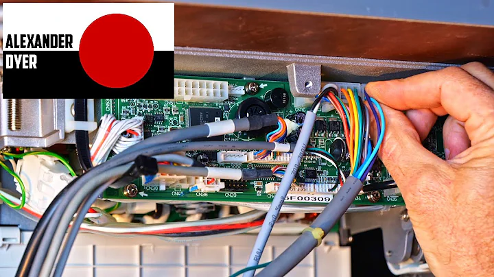 Juki LU 2810-7 Industrial Sewing Machine Computer Connections and Setup