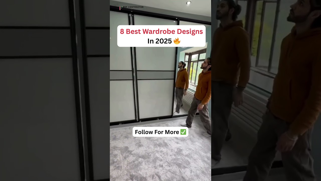 8 Best Wardrobe Designs in 2025 🔥.... 