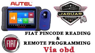 FIAT PINCODE READING AND REMOTE PROGRAMMING VIA OBD BY AUTEL 508 #autel #key #fiat #remotelearning screenshot 5