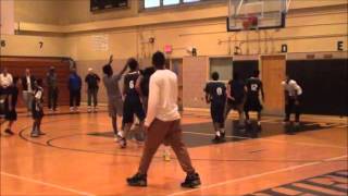 MS 40 vs DLEACS basketball game