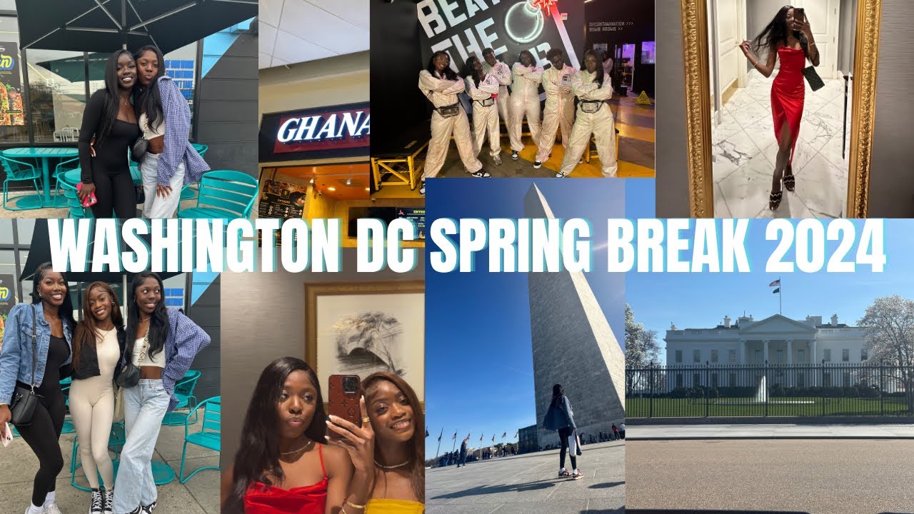 spring break in dc 2024 🤍 - YouTube