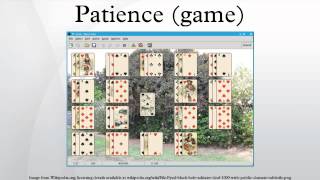 Patience (game)