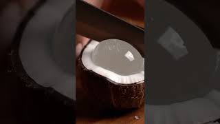 Satisfying Glass Fruit Cutting 🥥 | ASMR Relaxing Visuals | Oddly Satisfying Short #shorts