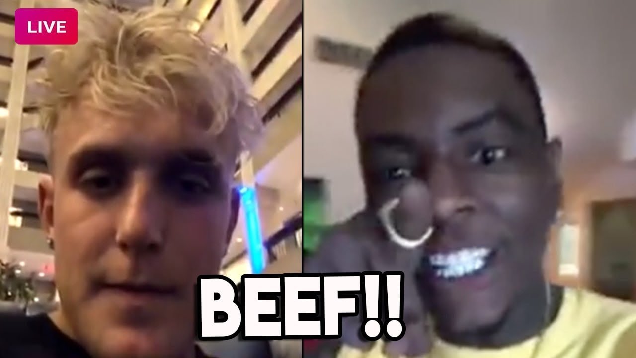 rant Jake Paul Fights With Soulja Boy On Instagram Live *Insane Footage*