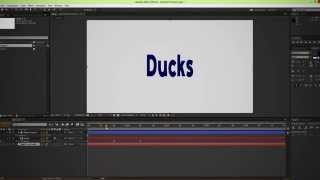 After Effects • Text Effect • Tutorial