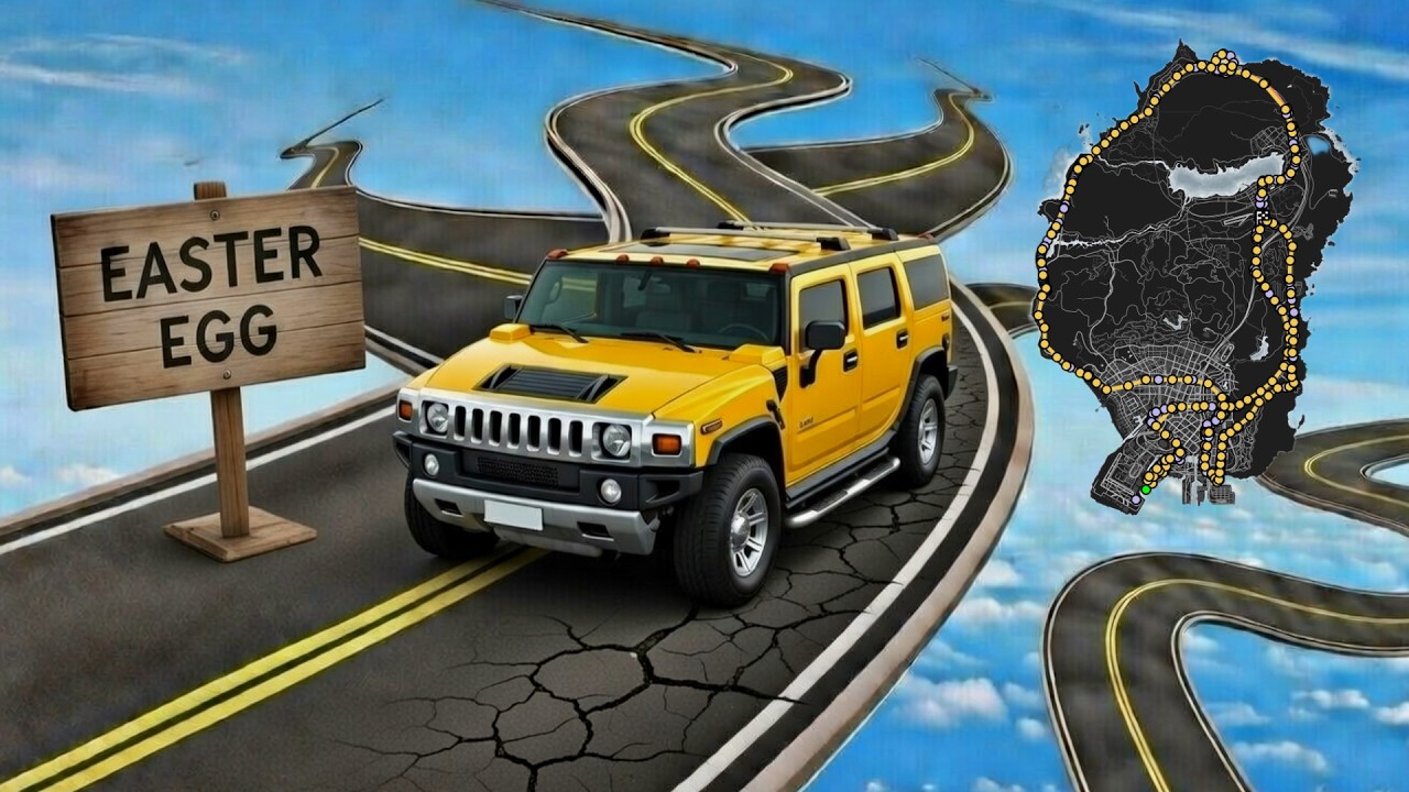 LARGA TOUR DU MONDE SUR TOUS LES EASTER EGGS DE GTA 5 ! 🤯🌍