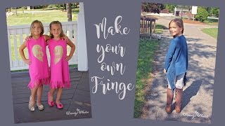 Make Your Own Fringe by Create Kids Couture