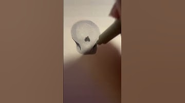 How to draw a skull 💀 drawing tutorial- art videos