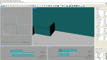 VisualARQ 1: Quick create and edit Walls