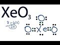 Lewis Structures of Xenon Trioxide
