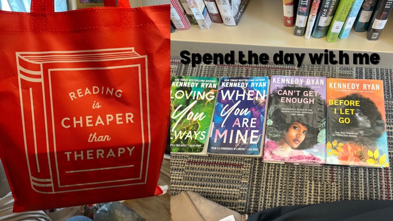 Spend the day with me || library, shopping, and more