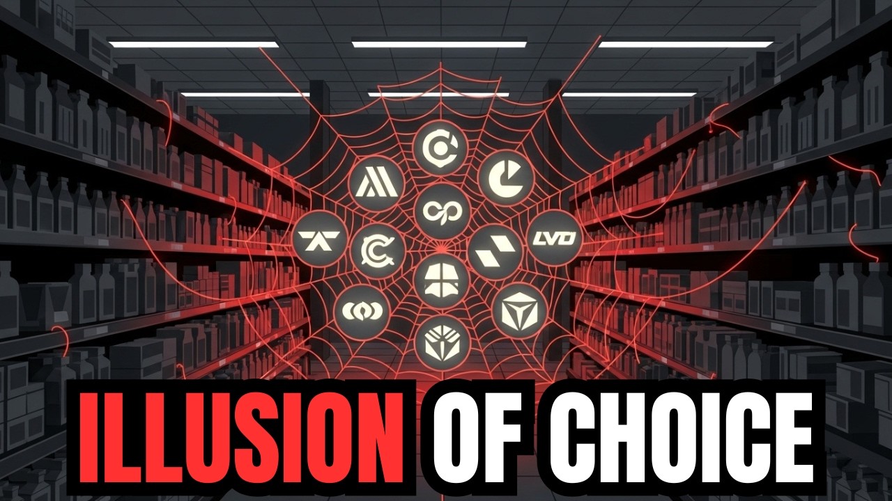 The Illusion of Choice: The 10 Companies That Own Everything