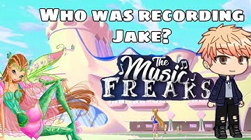 Who was recording Jake in The Music Freaks Episode 9?