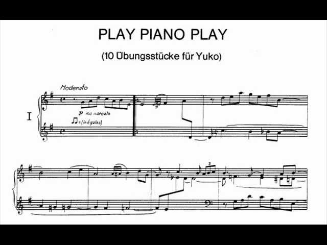 Friedrich Gulda - Play piano play n°1