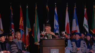 SarahAlhumaidan gives Student Address at Mines 2019 Spring Undergraduate Commencement Ceremony