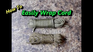 How to Easily Wrap up ParaCord