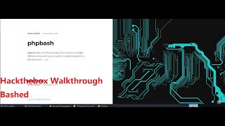 Cyber Security | Ethical Hacking | Pentesting Lab | Hackthebox |  Bashed