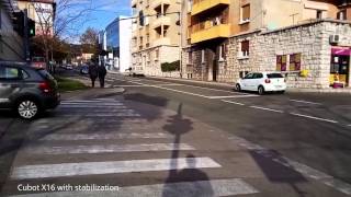 Cubot X16 video test