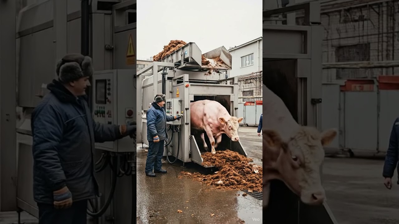 The Ultimate Cow Grooming Machine