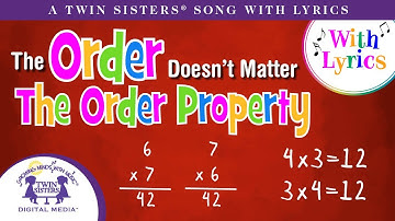 The Order Doesn’t Matter - The Order Property - Learn Multiplication Facts Quickly!