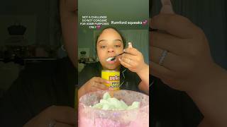 New to the cs community..be nice💗 #cornstarch#crunchy #asmr#argo#squeaky #satisfying#crunchyasmr