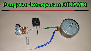 Making a dynamo speed control circuit