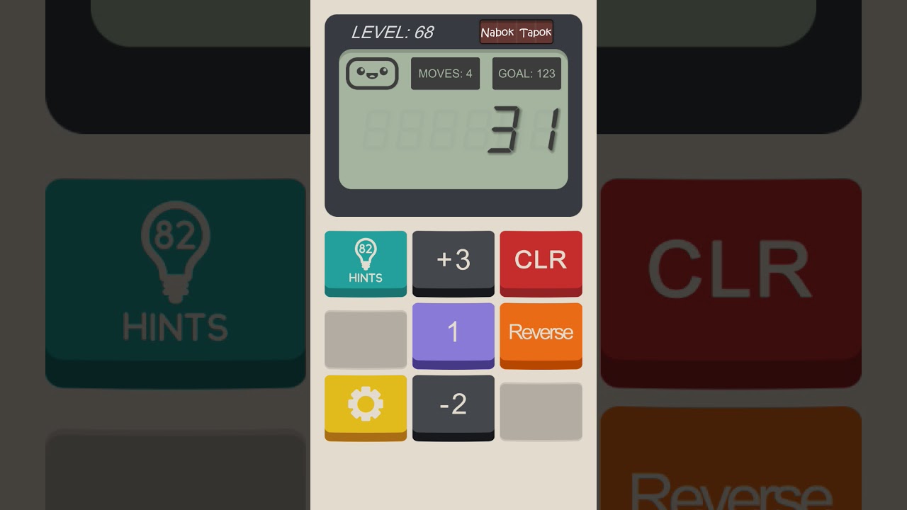 68 уровень - Калькулятор: Игра прохождение