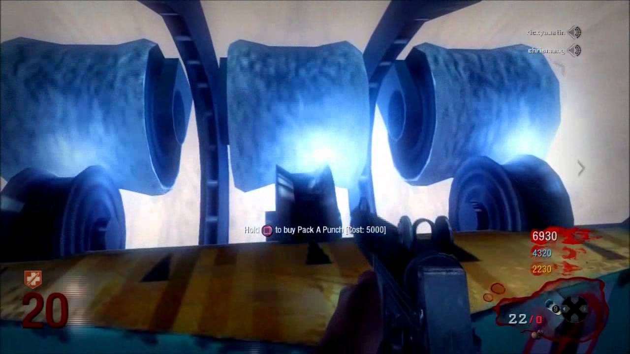 Black Ops Zombies PackAPunch Every Wall Gun Challenge YouTube