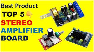 Top 5 Best Budget Stereo Amplifier Board 2026